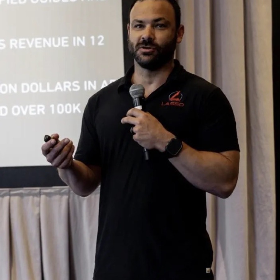 Blake Ruff, LASSO co founder, gym owner, StoryBrand Certified Guide